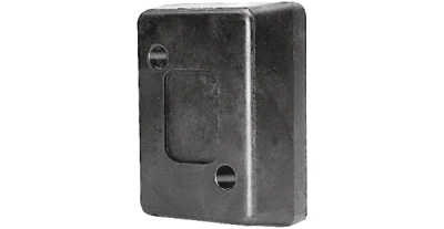 Tampon cauciuc exterior stg/dr 165x125x60mm