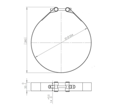 Conector teava, sistem de esapament Vanstar 5247080924