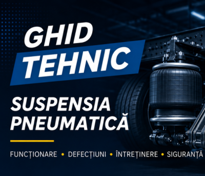 Suspensia pneumatică la camioane: perne de aer, defecțiuni și întreținere