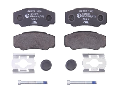 set placute frana,frana disc ATE 13.0460-4980.2
