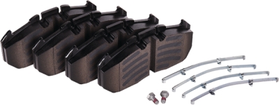 set placute frana,frana disc EUROPART 17 03 009 0 300