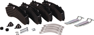 set placute frana,frana disc EUROPART 29246 35.00mm