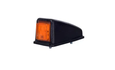 Lampa colt LED portocalie