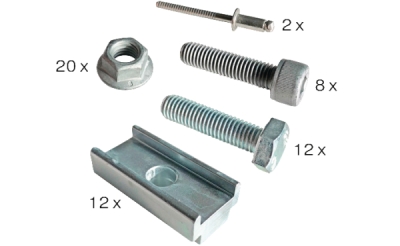 Kit de montare pt bara spate SUER 380564009/ TYP 564040