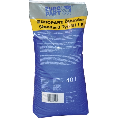 Granule absorbante si antiderapante uleiuri sac pentru curatarea uleiurilor si a altor substante din zona de trafic 40l/20kg