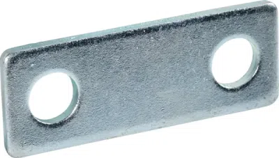 Placa metalica 80x30x4 cu 2 gauri M14