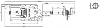 Senzor NOx pt. Mercedes-Benz A 010 153 1728