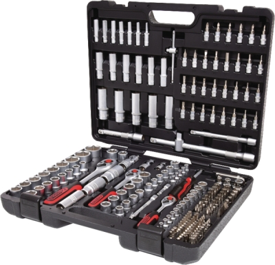 Set chei tubulare KS TOOLS 195 de piese