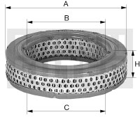 Filtru aer MANN-FILTER 9720024360