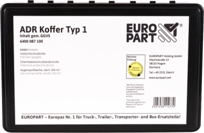 Trusa ADR EUROPART, Typ 1 fara suport