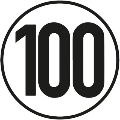 Autocolant limita viteza 100km/h