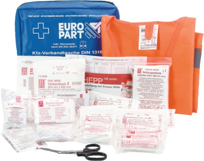 Verbandtasche  inkl. Warnweste
