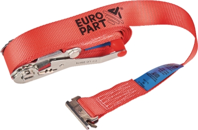 Chinga de ancorare 4,2 m / 50 mm EUROPART, LC 750 daN, cu clichet de tensionare