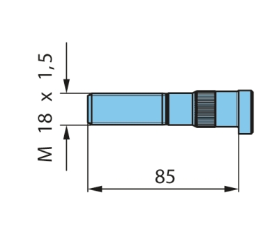 Bolt M18x1.5x85mm