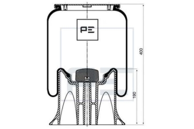 Burduf, suspensie pneumatica PE Automotive 1218410575