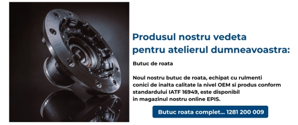 Butuc roata complet cu rulment roata si inel senzor pt. A 000 350 2335