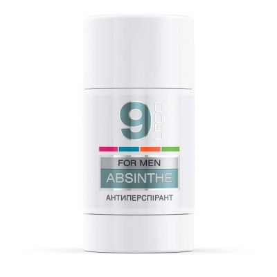 Deodorant antiperspirant LECO, ABSINTHE 9 (bottle stick75 ml)