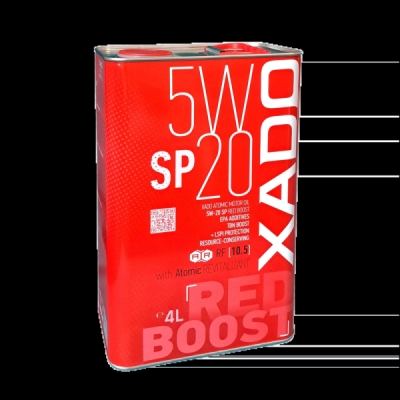 XADO Atomic Oil 5W-20 SP RED BOOST 4L