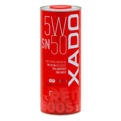 XADO Atomic Oil 5W-50 SN RED BOOST 1L