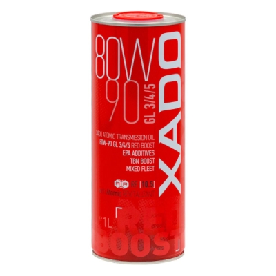 Transmisijos alyva XADO Atomic Oil 80W-90 GL-3/4/5 RED BOOST 1L