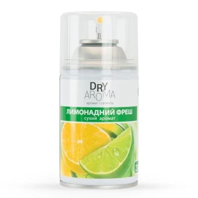 DOMO Dry Aroma Aromatizing and deodorizing air freshener "Lemonade Fresh" (aerosol can 250 ml)