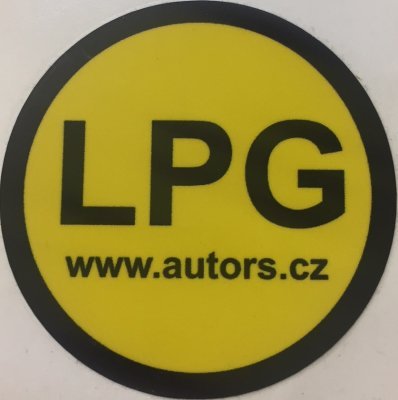 Označení vozu LPG