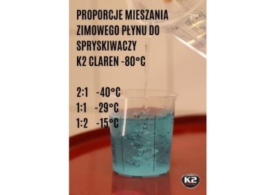K2 CLAREN KONCENTRAT PRO OSTŘIKOVAČE -80°C 1L