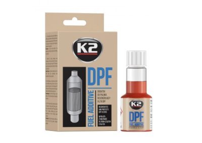 K2 DPF čistič filtru pevných částic 50 ml