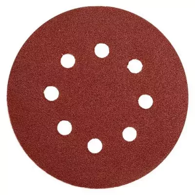 Yato Brusný papír 125 mm P60 s otvory 5 ks suchý zip