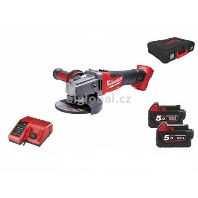 Aku úhlová bruska M18 CAG125X-502X 4933448866 Milwaukee