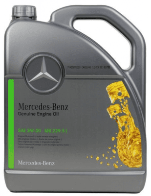 Motorový olej Mercedes-Benz MB 229.52 5W-30, 5L