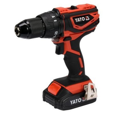 Yato Vrtačka s příklepem AKU MABUCHI 18V LI-ION, 440-1650 ot/min, kufr