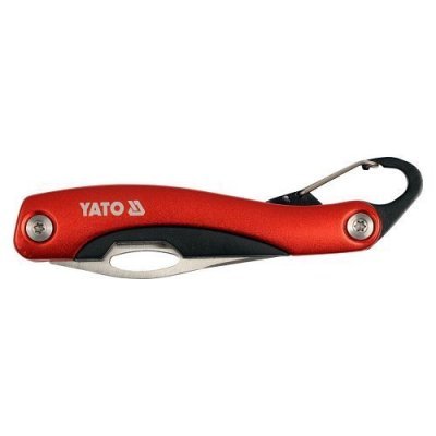 Yato Nůž kapesní s karabinou čepel Bowie YT-76050