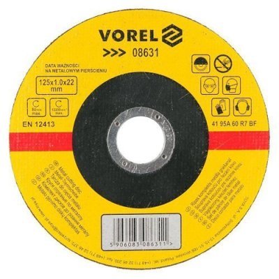 Vorel Kotouč na kov 125 x 22 x 1,0 mm TO-08631