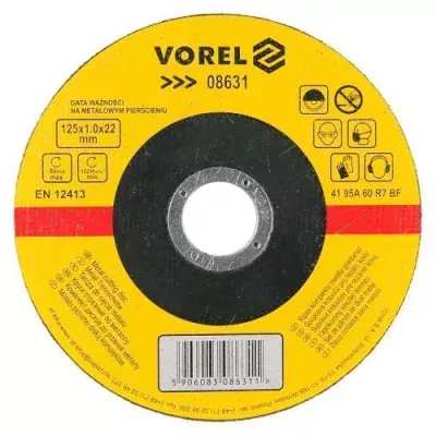 Vorel Kotouč na kov 125 x 22 x 1,0 mm TO-08631