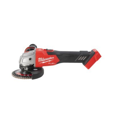 Milwaukee M18 FSAGV125XB M18 FUEL™ 125 mm úhlová bruska s kolébkovým spínačem, brzdou a regulací otáček 4933478436