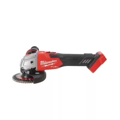 Milwaukee M18 FSAGV125XB M18 FUEL™ 125 mm úhlová bruska s kolébkovým spínačem, brzdou a regulací otáček 4933478436