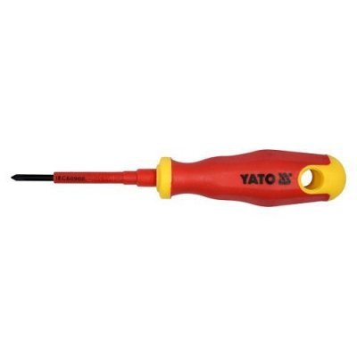 Yato Šroubovák křížový PH0 x 60 mm izolovaný 1kV YT-2821