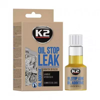 K2 OIL STOP LEAK 50 ml - zamezuje únikům oleje z motoru