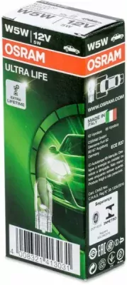 Žárovka Osram W5W, Ultra Life 2825ULT