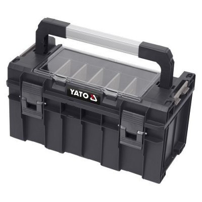 Yato Box na nářadí plastový s organizérem 450x260x240mm YT-09183