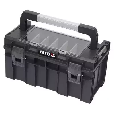 Yato Box na nářadí plastový s organizérem 450x260x240mm YT-09183