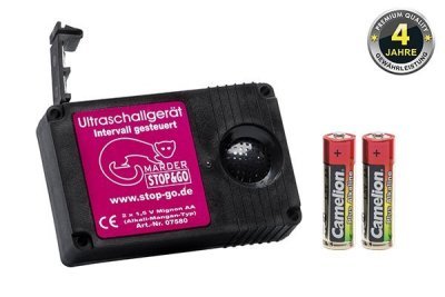 STOP & GO 07580 Ultrazvukový přístroj na ochranu proti kunám