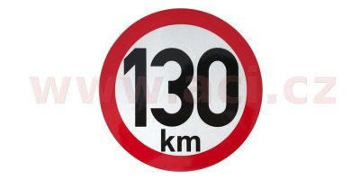 Nálepka 130KM/H