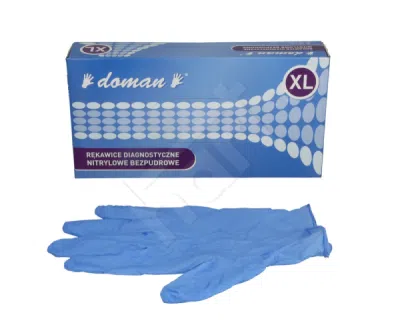 OCHRANNÉ RUKAVICE (NITRIL) XL /BAL.100KS