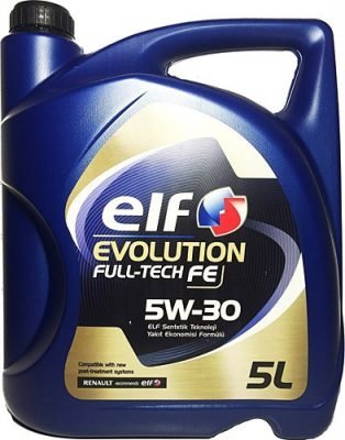 Elf EVO Fulltech FE 5W30 5 liter