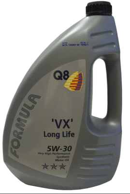 Q8 FORMULA VX LONG LIFE 5W-30 4 Liter