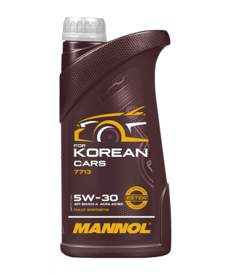 MANNOL 7713 KOREAN CARS 5W30 1 LITER