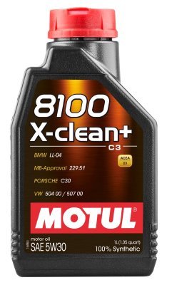 Motul 5W30 8100 X-clean+ PLUS 1L 106376