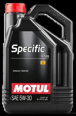 MOTUL SPECIFIC 0720 5W-30 5 liter 102209
